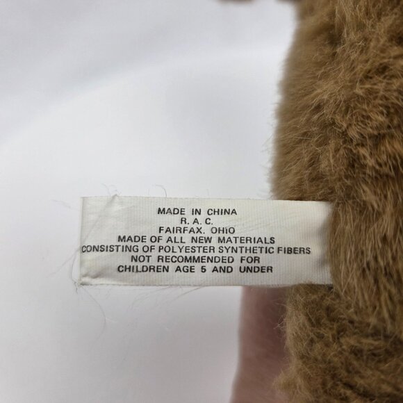 Sears 1995 Willy Wonka Plush Rudolph Red Nosed Reindeer Plush Jointed 12" - Picture 4 of 4